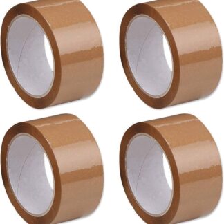 Generic BOPP Packaging Brown Tape 76.2 mm (3 Inch) x 50 m (Pack of 4)